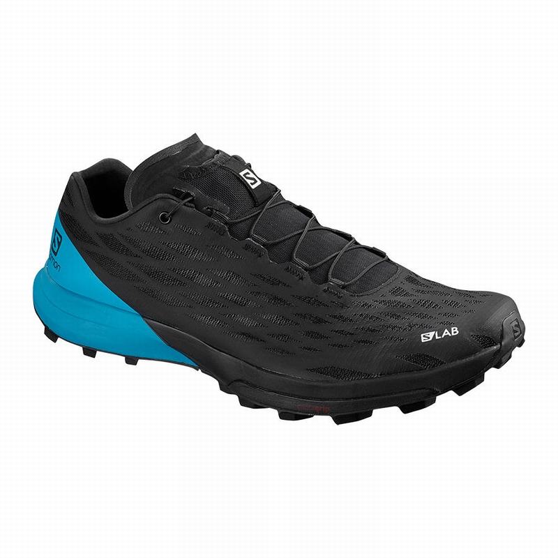 SALOMON UK S/LAB XA AMPHIB 2 - Mens Trail Running Shoes Black,XRON90412